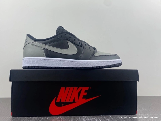 Official Maikesneakers 705329-003 Retro 1 Shadow Jordan Low 0713